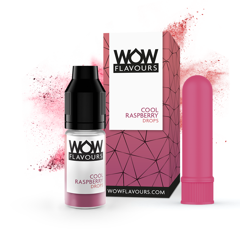 Cool Raspberry Premium Cool Raspberry Drops - 10ml – WOW Flavours
